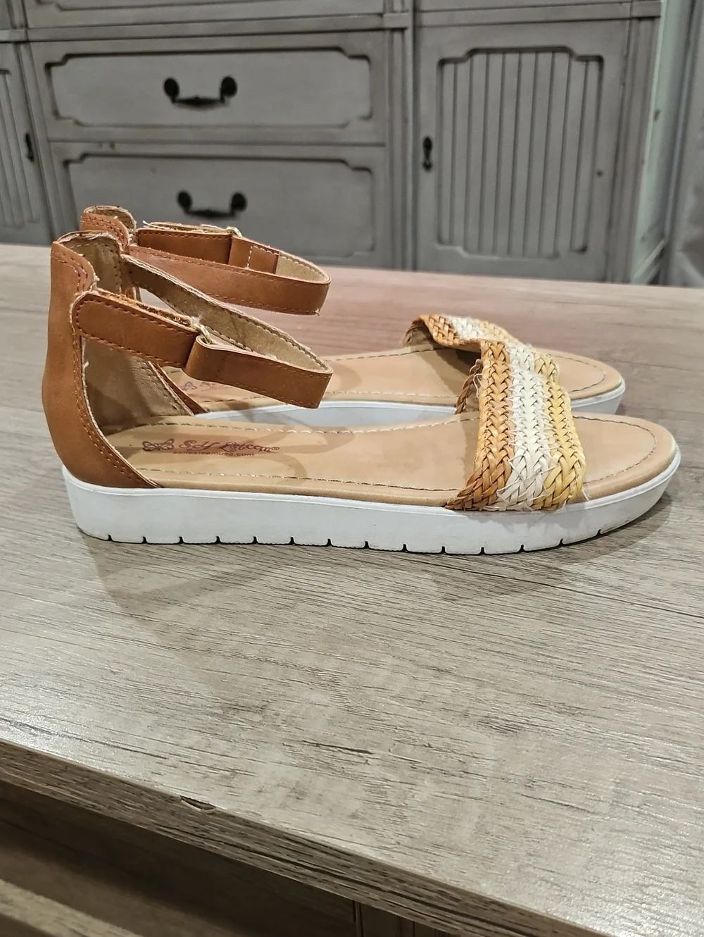 Self Esteem Little Girl's sandals size 2